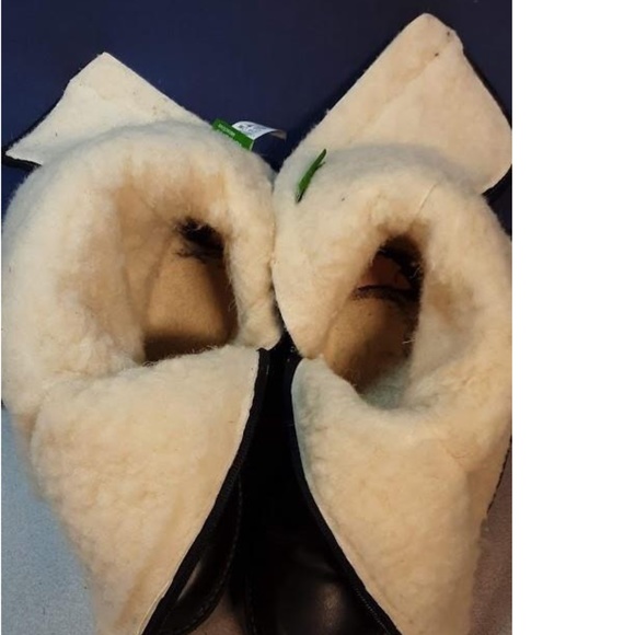 Tamaris Mid Calf Wool/Leather Boots - Picture 12 of 14